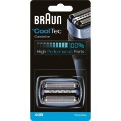 BRAUN CoolTech 40B Extra Blade & Trimmer - Precision Shaving for a Smooth Experience!